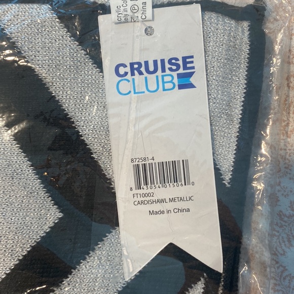 NWT in package Cruise Club cardishawl - Picture 4 of 6